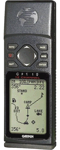The Garmin GPS 12XL - a popular entry level handheld receiver